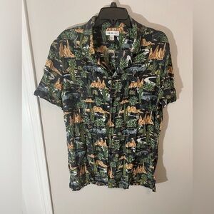 The Rails another influence cactus dessert short sleeve button down
